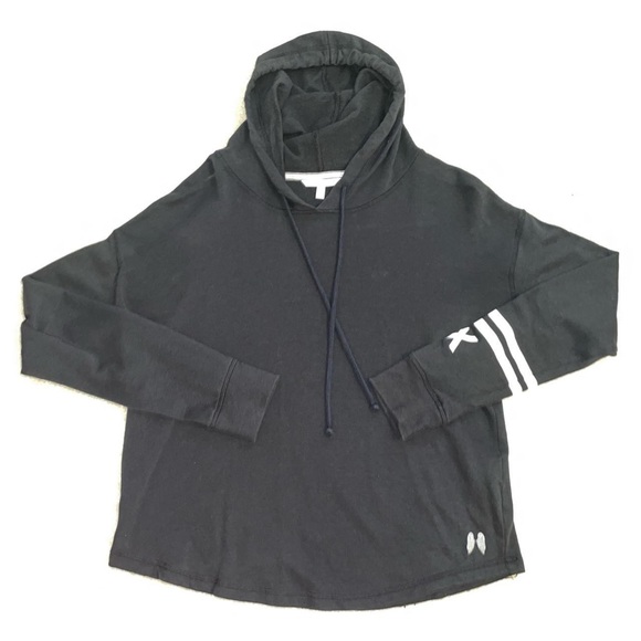 Y2k Victoria’s Secret black hoodie - Picture 2 of 4